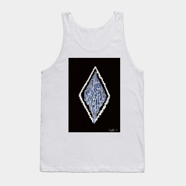 Dripping Diamond Tank Top by LukeMargetts